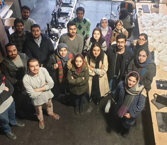 بازدید دانشجویان تکنولوژی معماری دانشگاه تهران از فب لب
